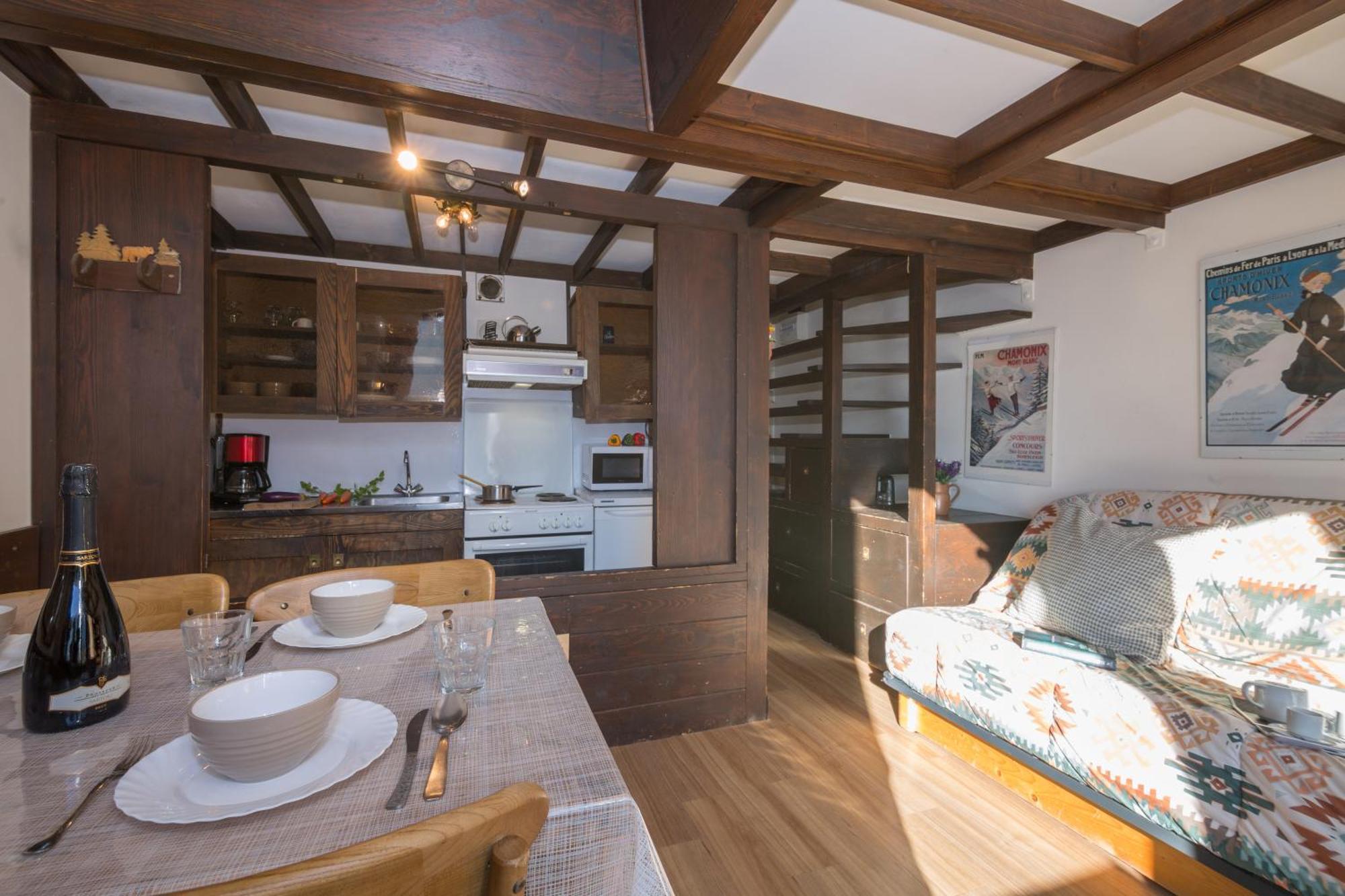 Residence Grand Roc - Campanules 415 - Happy Rentals シャモニー エクステリア 写真