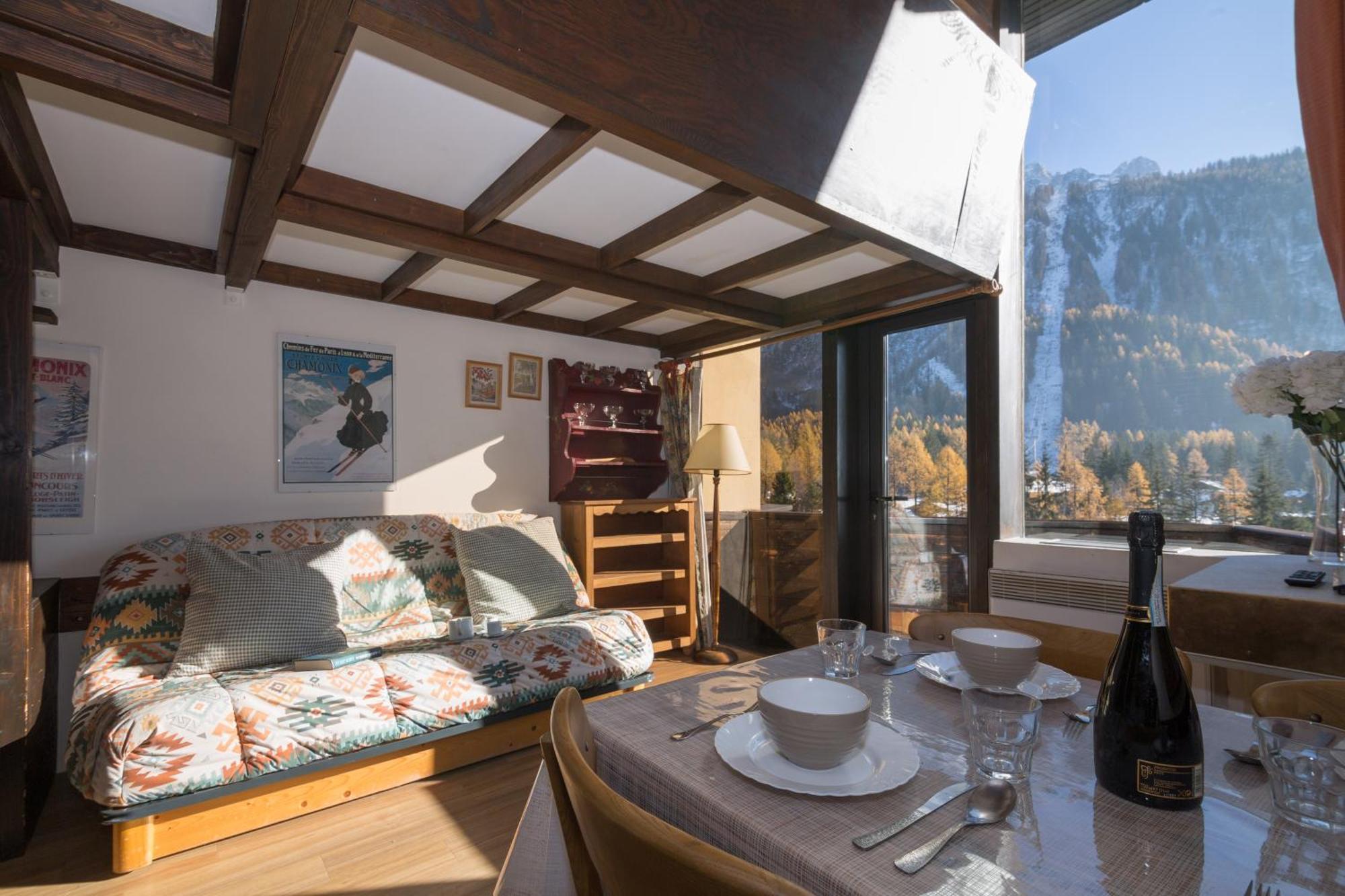 Residence Grand Roc - Campanules 415 - Happy Rentals シャモニー エクステリア 写真